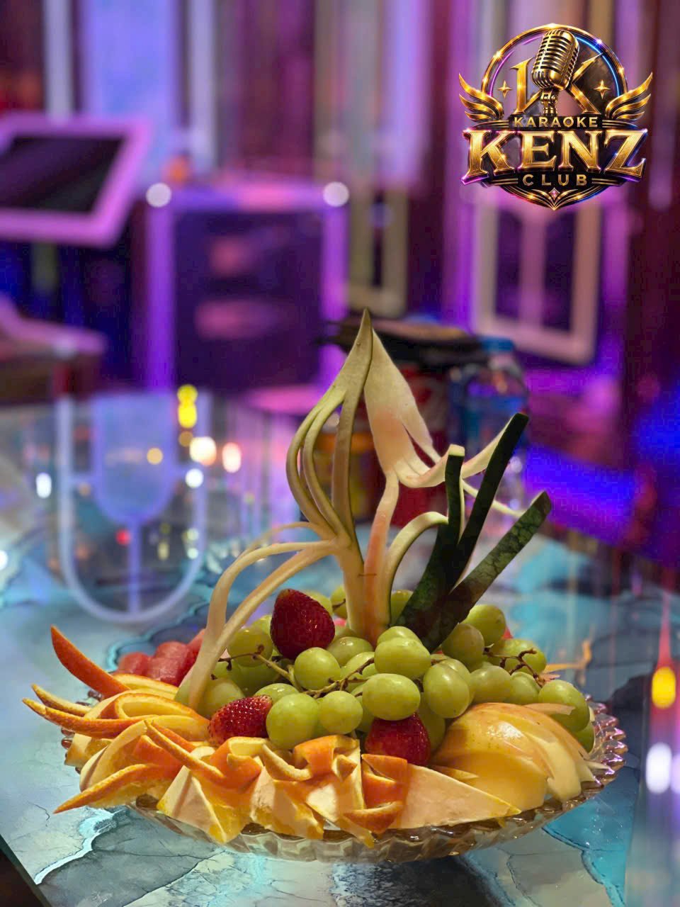 Đĩa trái cây – Karaoke Kenz Club 202 Trung Kính